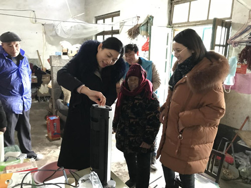 【雪暖】磨山镇“火力全开”温暖了整个冬天