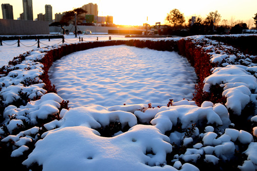 如梦似幻：雪后临沂有多美！