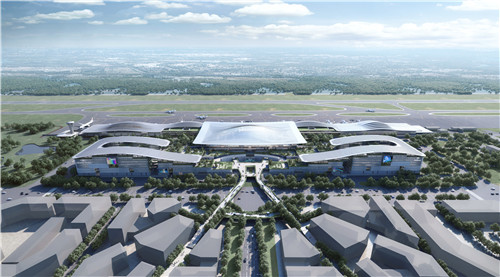 新建10.5万㎡航站楼一座，增加近机位17个：临沂启阳机场航站楼改扩建工程开工