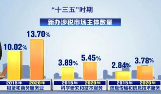 “十三五”期间 全国新办涉税市场主体超五千万户