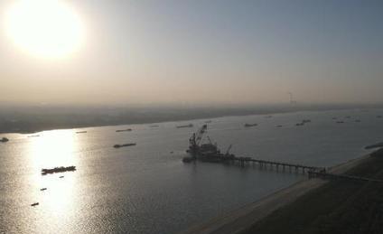 马鞍山长江公铁大桥开工建设