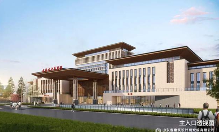 临沂高铁片区新建医院实景规划图+高清视频发布