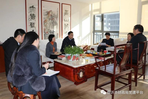 市财政局到“红领书记”派驻单位调研党建工作