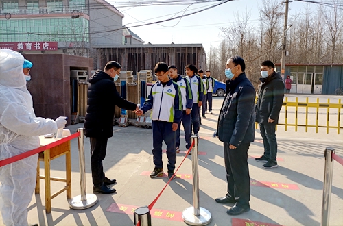 郯城县港上镇初级中学开展疫情防控应急处置演练