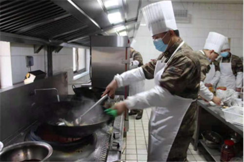 山东省军区青岛退休所第一届炊事专业技能比武精彩落幕