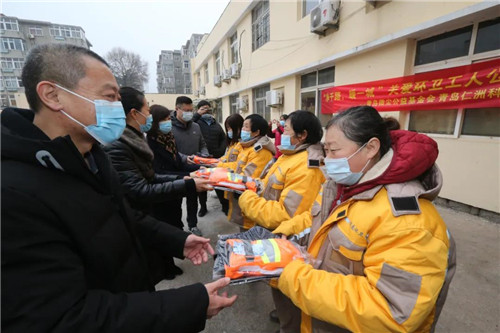 “净千路暖一城”，关爱环卫工人再行动！