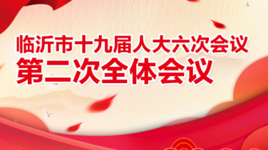 直播回放 | 临沂市十九届人大六次会议第二次全体会议