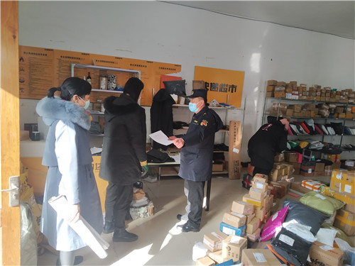 青岛莱西综合执法局开展快递点专项检查