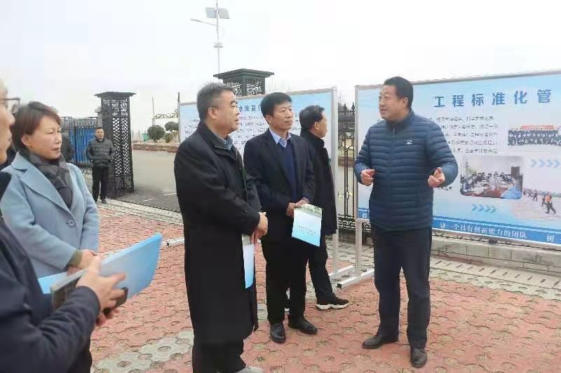 省水利厅刘鲁生副厅长 到岩马水库调研工程标准化管理和岗位创新工作
