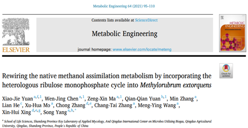 青岛农业大学省应用真菌重点实验室合成代谢领域获新突破