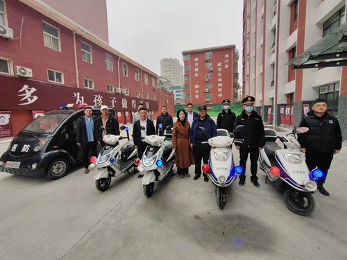 新巡逻车再助新学期学校安全