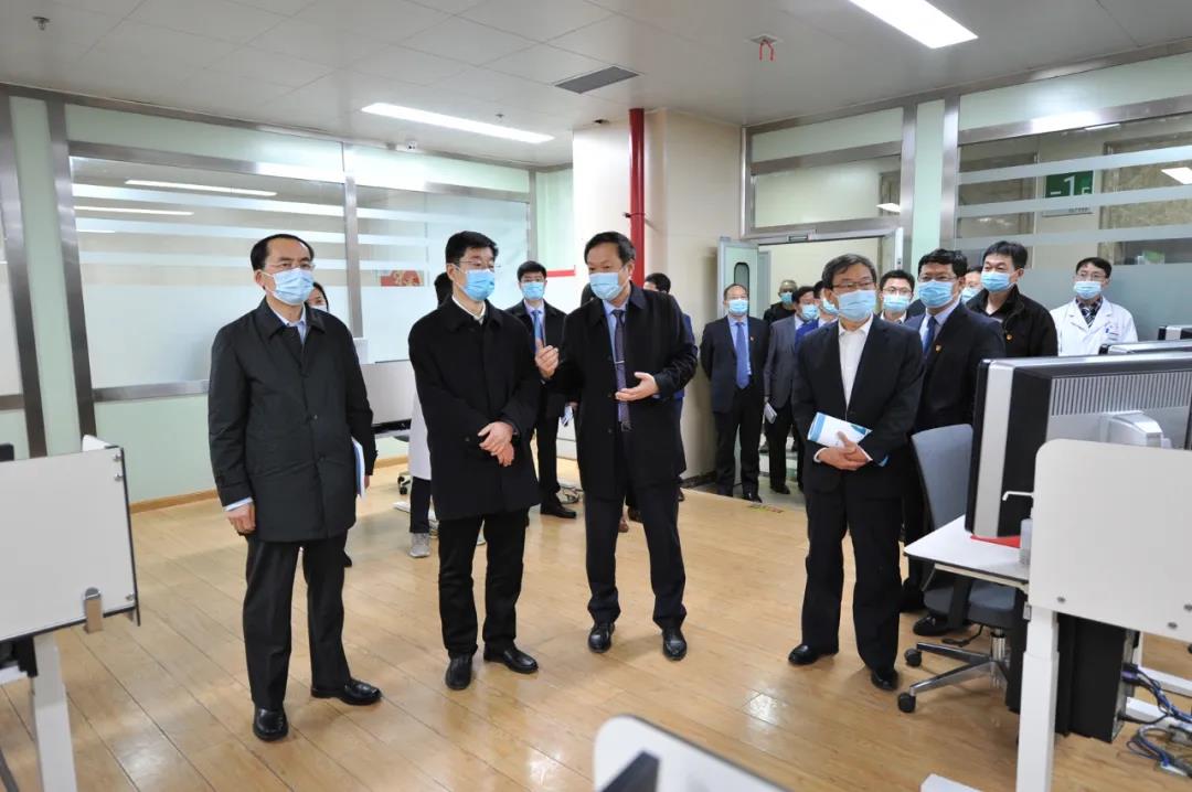 德州市领导来德州市人民医院督导安全生产及疫情防控相关工作