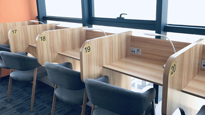 共享自习室 引领学习新风尚