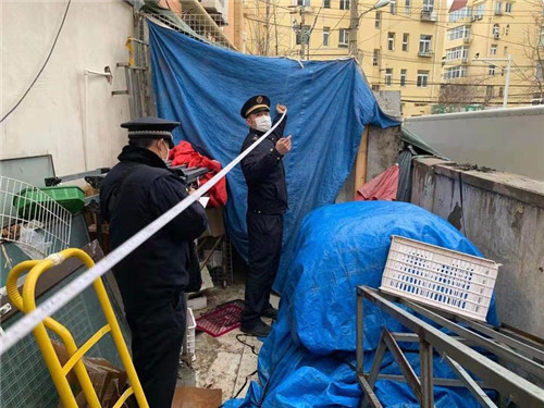 执法动真格！青岛澄海一路1号院跨门经营等扰民问题彻底解决