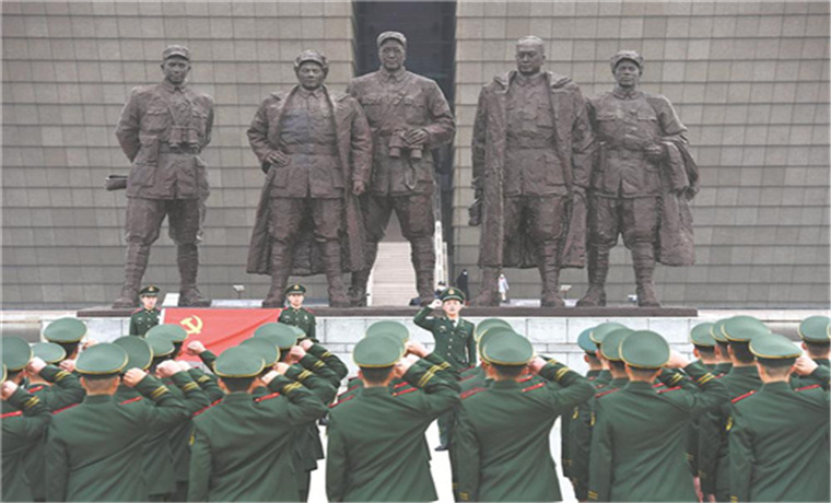 学党史军史 悟初心使命