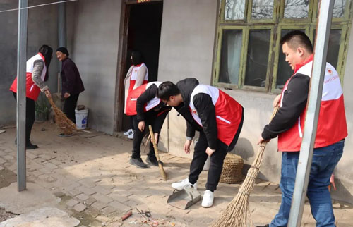 山东省临沂市莒南县板泉镇开展“学雷锋”系列志愿服务活动