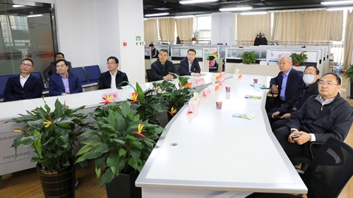 民革临沂市委领导来临报集团考察调研