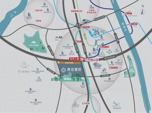 此外,区域内的景枫g58商业用地,腾讯华东云计算基地,机场二通道