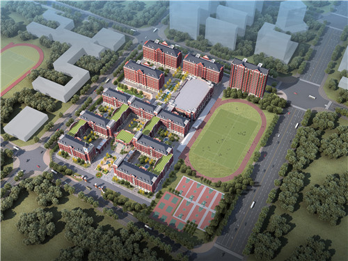 青岛培文学校民办高中项目正式开工建设