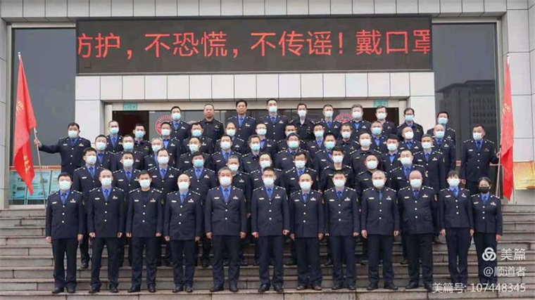 菏泽市城市管理行政执法支队党总支开展缅怀革命先烈、弘扬革命传统现场教育活动