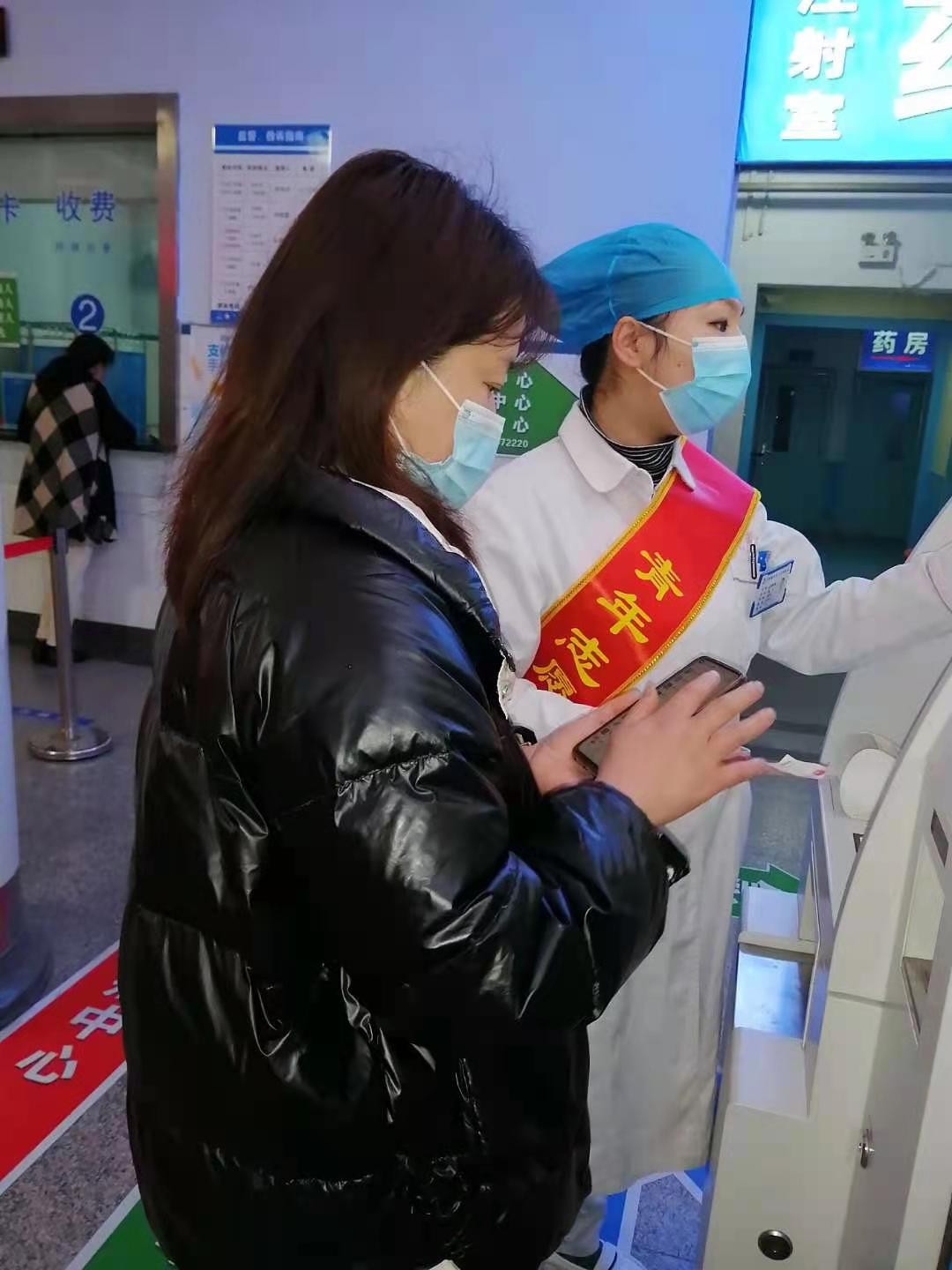 别样的清明节，德州市第七人民医院医护人员志愿服务方便患者