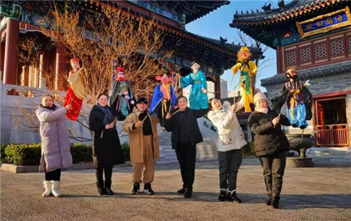 青岛即墨古城小长假上演“青岛版清明上河图”