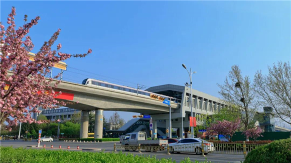 济南地铁2号线首迎“大考” 清明小长假济南地铁线网运送总量达90余万人次