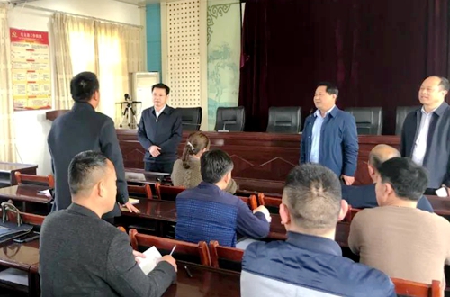 黄伟深入乡镇调研督导平安建设和法治建设、信访维稳等工作