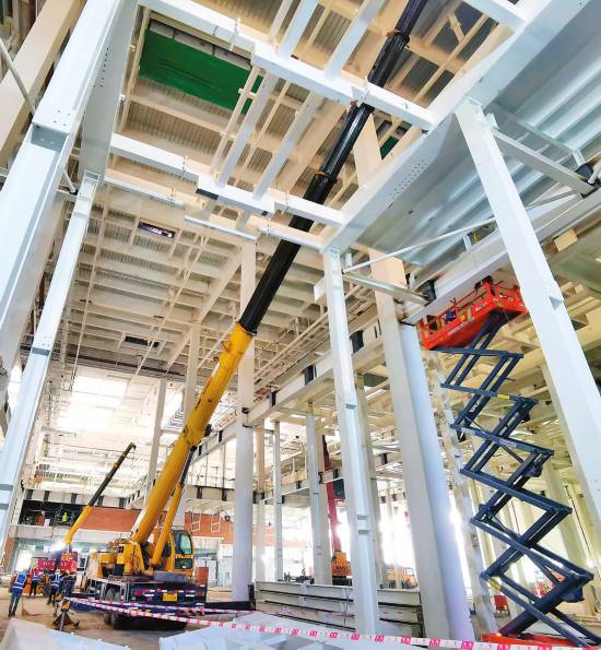 一汽红旗新能源汽车工厂项目预计今年10月底前竣工