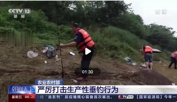 农业农村部：严厉打击生产性垂钓行为
