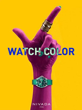 腕间时尚色彩冲突，看尼维达NIVADA全新绿水鬼魅力亮相