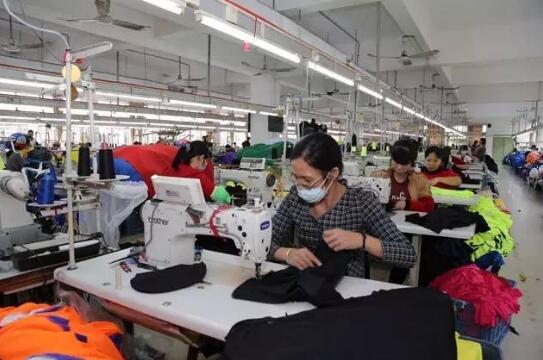 纺织服装产业广西形成集聚发展态势