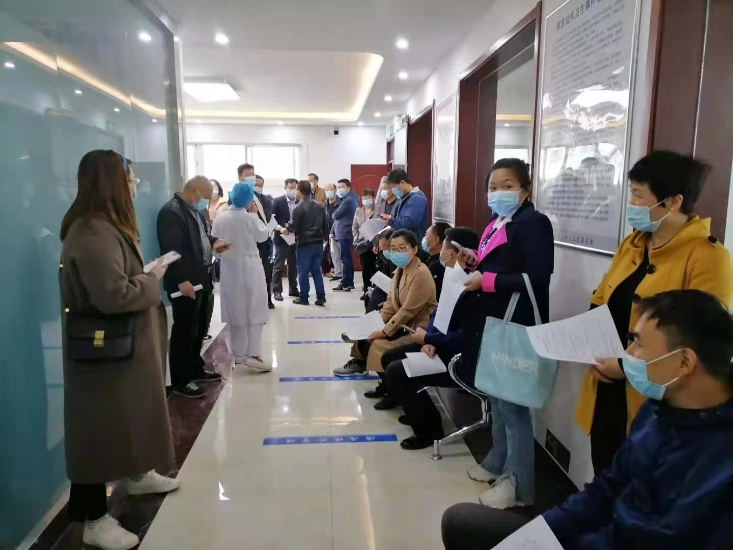 五一我在岗,劳动最光荣之—探访德州市第七人民医院新冠肺炎疫苗接种点