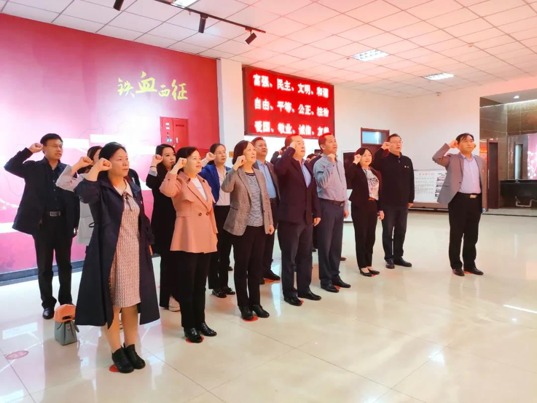 德州市中医院组织党员干部赴山东渤海军区 教导旅革命传统教育基地开展红色教育