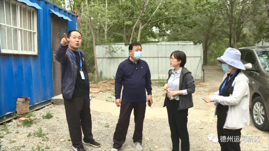迎复审｜德州市迎接国家卫生城市复审领导小组办公室督导组到德州运河新区督导检查