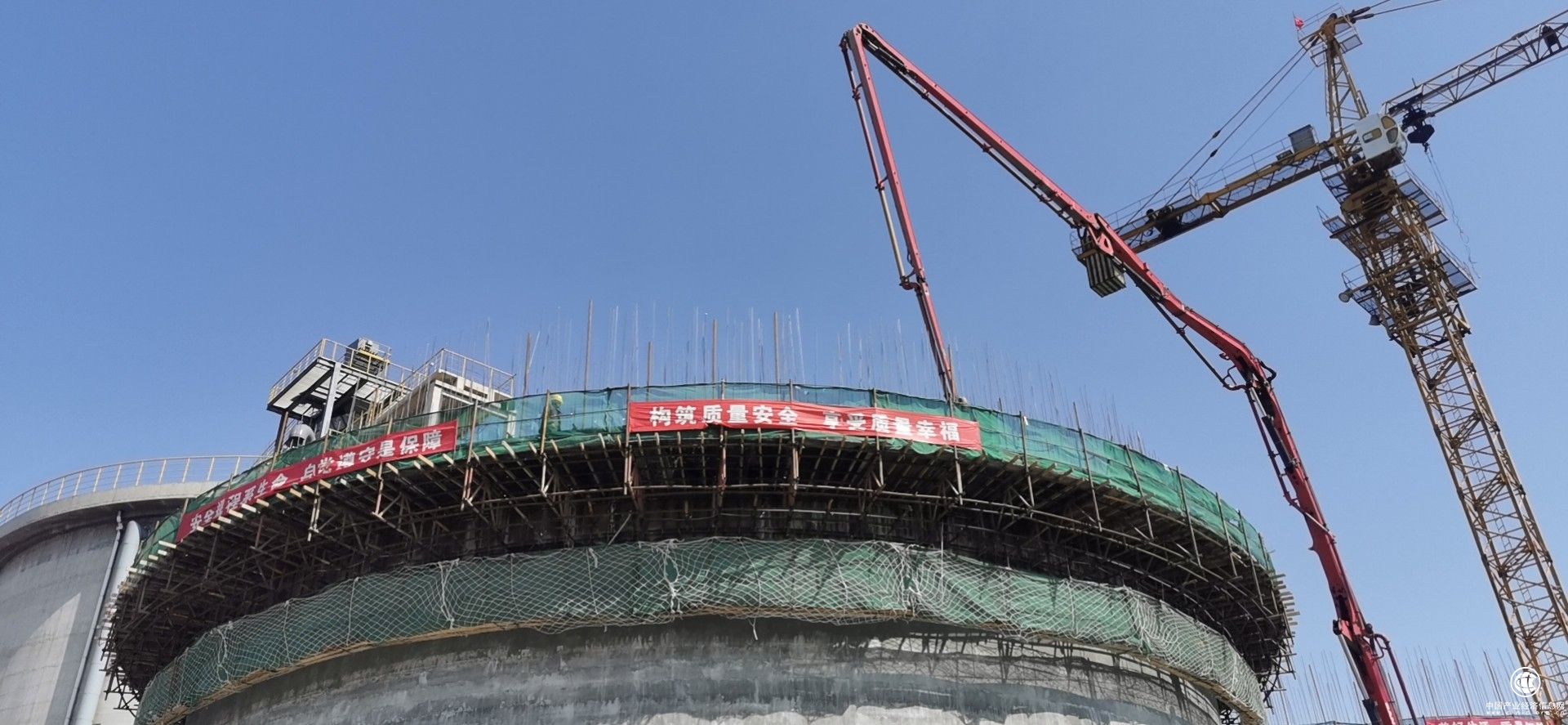 首发 | 中国二十二冶中储粮唐山直属库项目全面开启大干模式