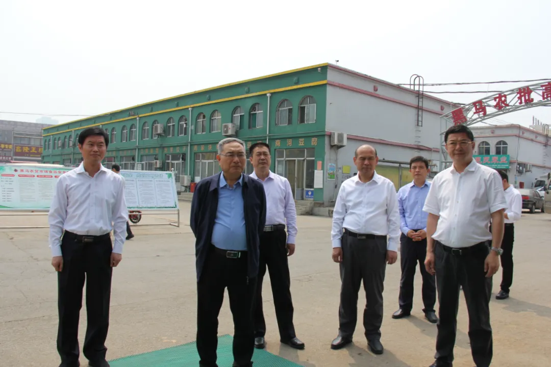 黑马农批集团迎接食品安全城市复审检查工作