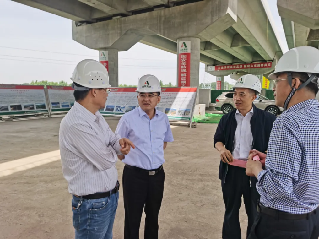 市政府党组成员王宏伟调研交通重点项目工程建设工作