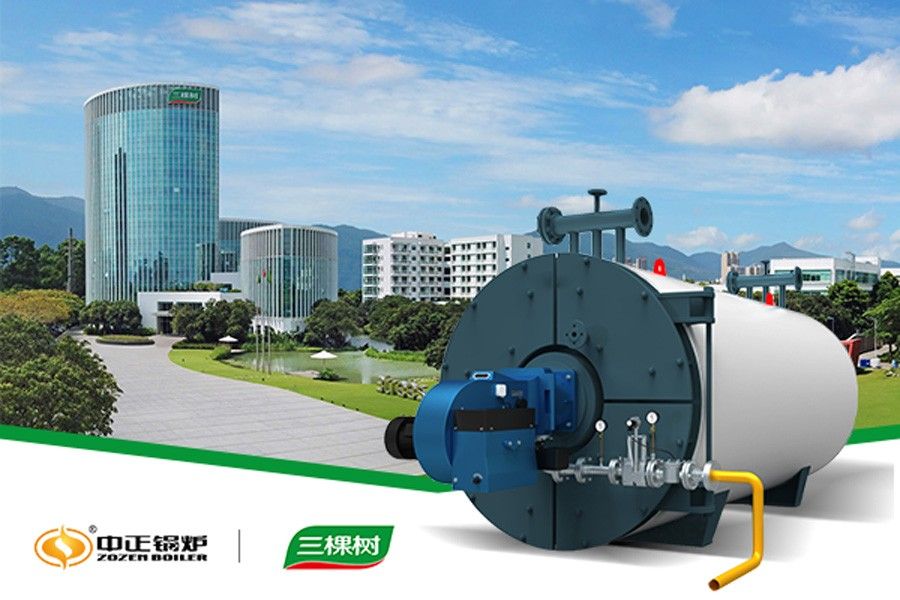 中正燃气导热油锅炉为三棵树涂料生产基地产能扩张增添绿色动力