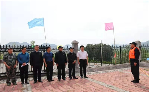 岩马水库开展防御洪水方案联合演练活动