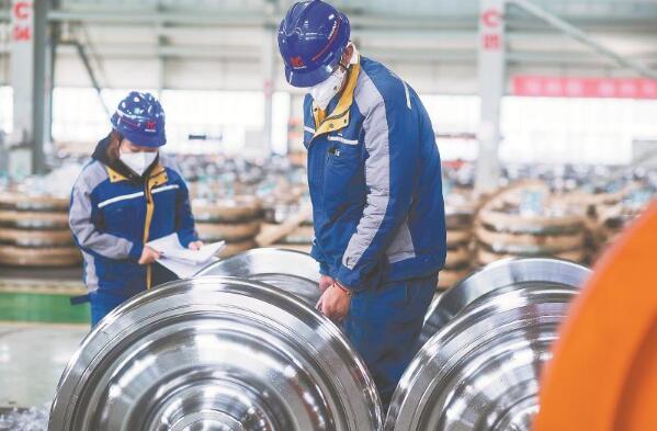 “马钢车轮”驰骋天下