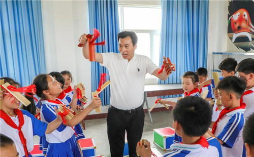 山东滕州：学党史 迎“六一 ” 