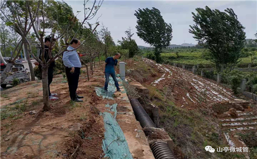 山亭区综合行政执法局 四项措施确保城市安全度汛