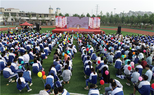 枣庄39中东校区举行“红心向党  逐梦前行”2021年毕业庆典