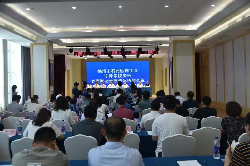 德州市石化医药工会宁津乐陵庆云协同联动发展集体协商现场观摩会在乐陵市召开