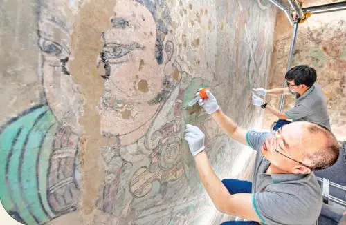 山西永乐宫启动壁画修复工程