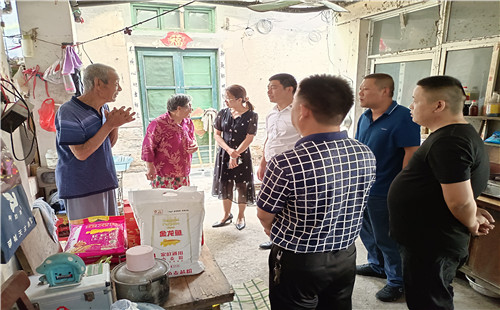 薛城区临城街道开展情系退役军人关爱活动