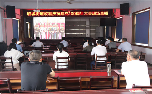 薛城区临城街道热烈庆祝中国共产党成立100周年