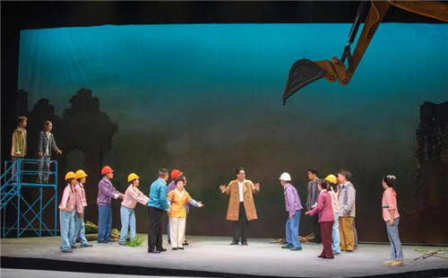  大型柳琴现代戏《誓言》在山东滕州上演