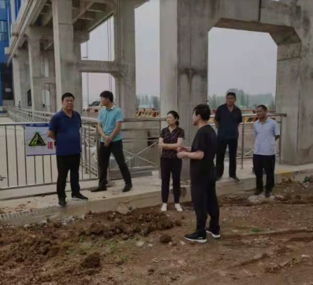 副县长任力检查山洪灾害防御及在建水利工程防汛工作